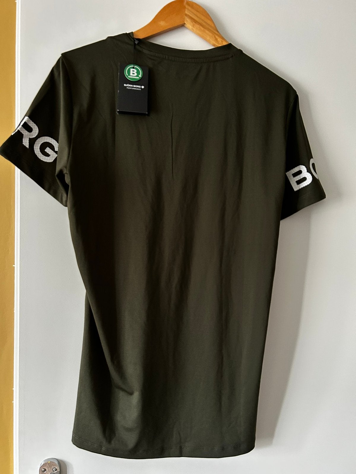 Bjorn Borg sportshirt, Ophalen of Verzenden, Zo goed als nieuw, Maat 48/50 (M), Groen