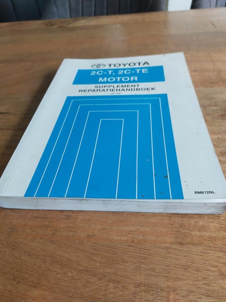 REPARATIEHANDBOEK TOYOTA 2C-T 2C-TE MOTOR DIESEL, Ophalen of Verzenden