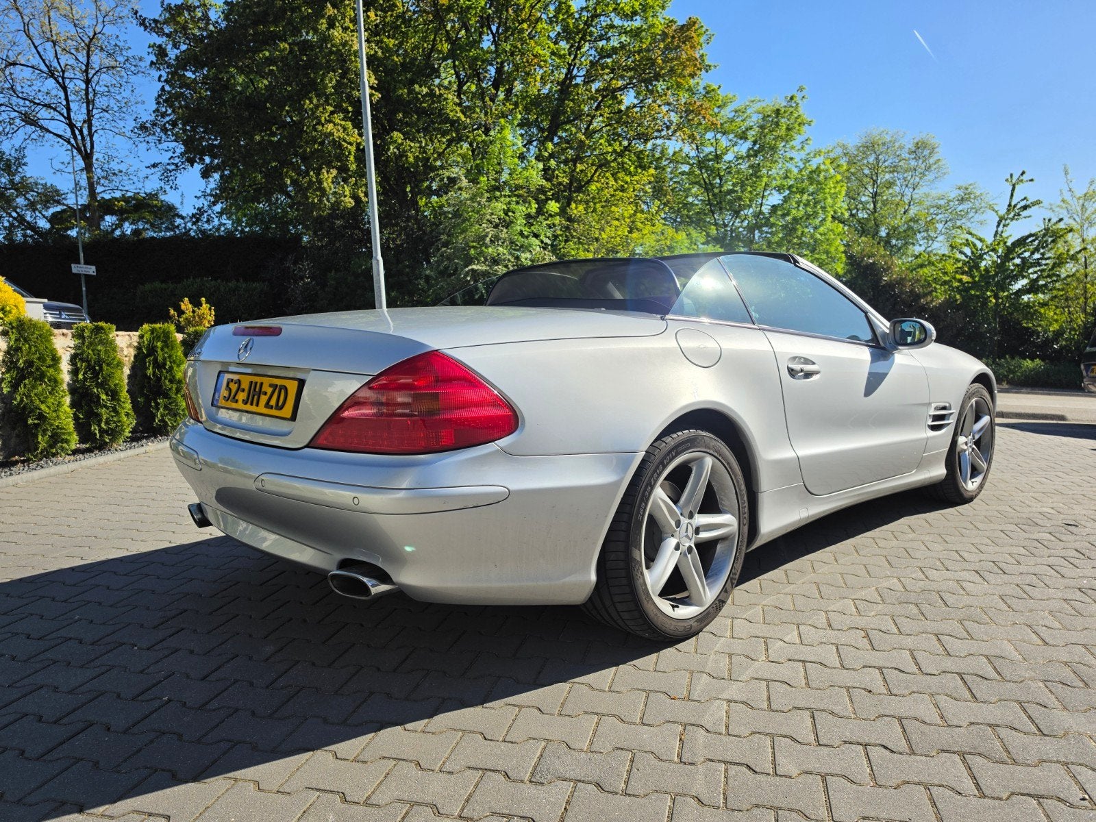 Mercedes-Benz SL500 NL Full option e.v.t inruil Caravan, Dealer onderhouden, Achterwielaandrijving, Cabriolet, 4966 cc