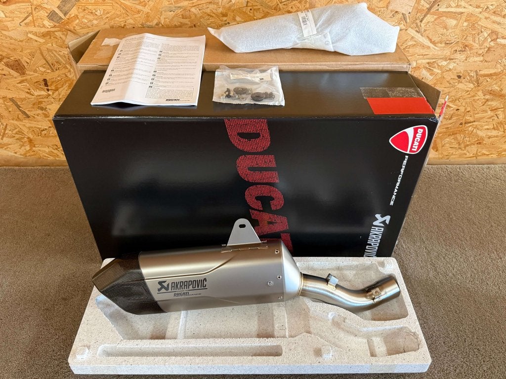 Akrapovic uitlaat demper Ducati Multistrada V4 S V4S 21-24, Verzenden, Centralino@ducati.com, Via Cavalieri Ducati 3 Bologna Emilia Romagna 40132, ITALY