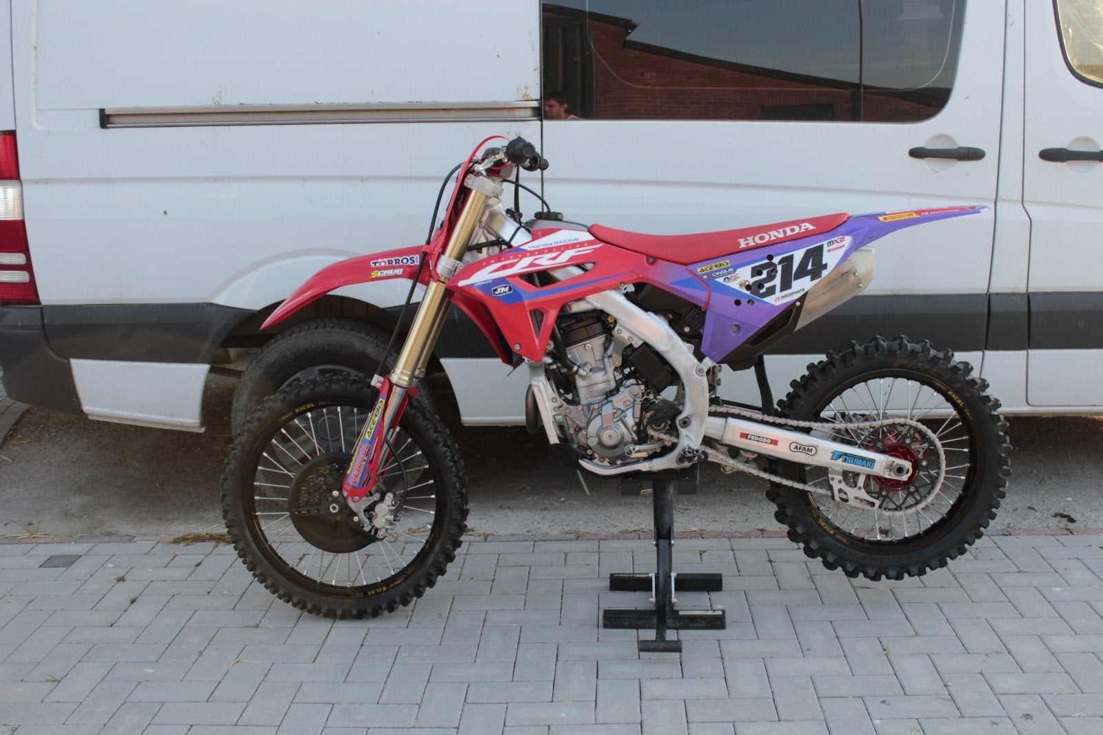 Unieke Honda CRF250R 2024 van MX Team Jacky Martin, 250 cc, Nieuw, Particulier, Crossmotor