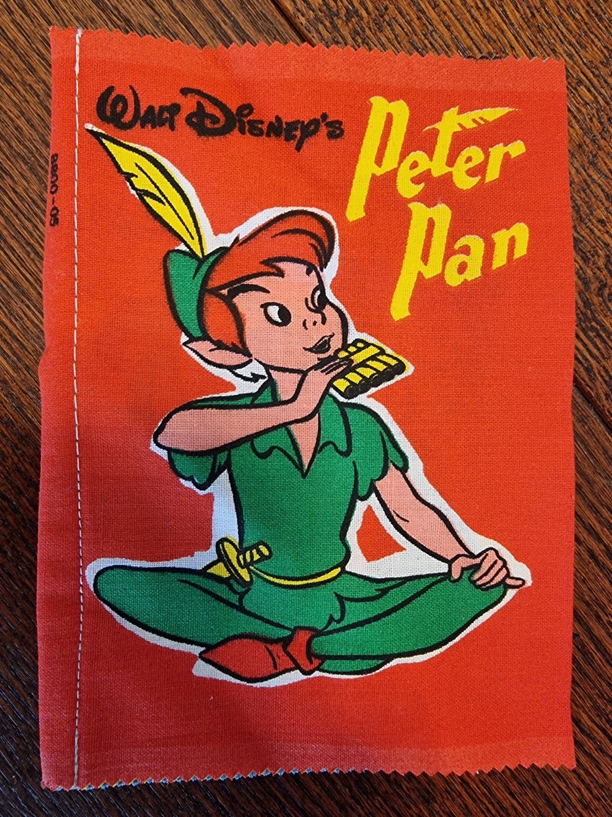 Vintage Disney Peter Pan stoffen boek (1979), Ophalen of Verzenden, Walt Disney Company, Uitklap-, Voel- of Ontdekboek