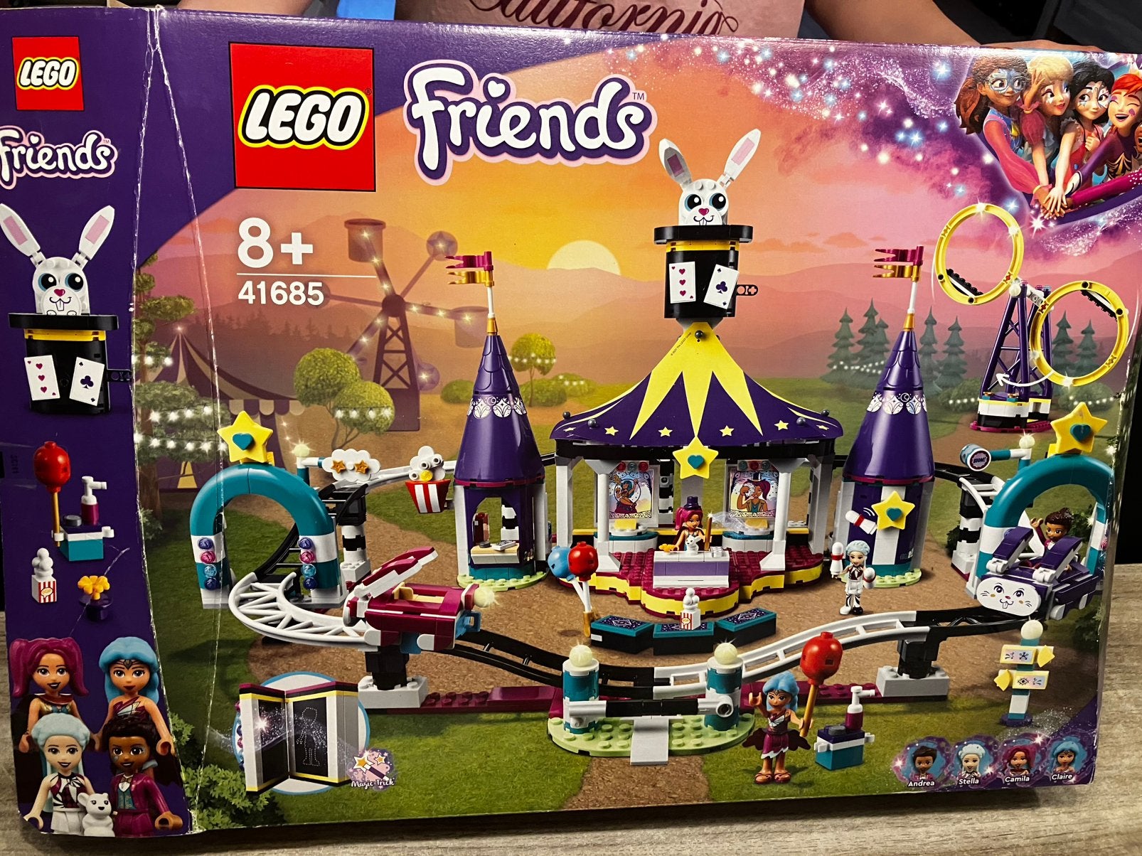 Lego friends achtbaan 41685, Ophalen of Verzenden, Gebruikt