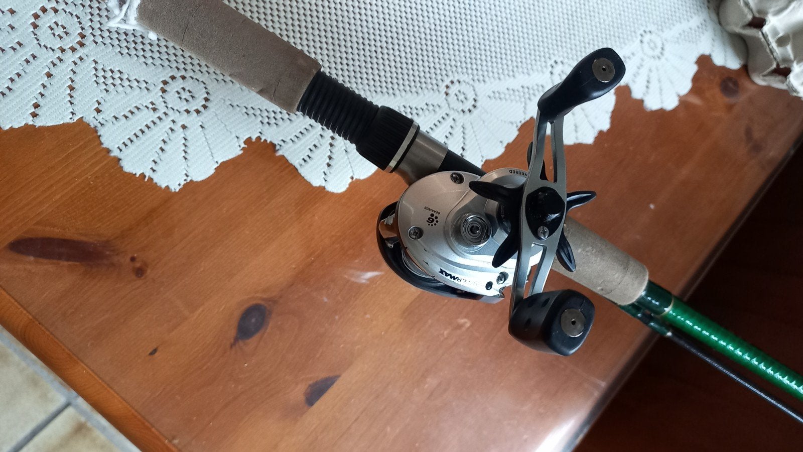 Abu Garsia + Hengel silstar, Watersport en Boten, Ophalen of Verzenden