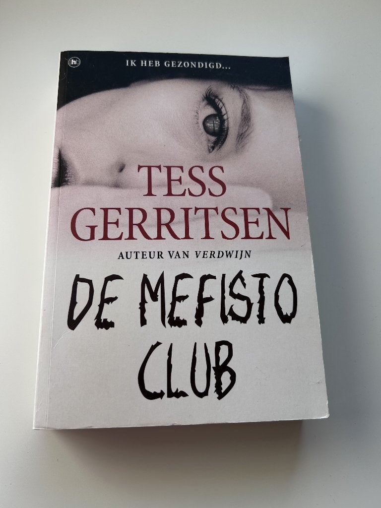 De Mefisto Club - Tess Gerritsen (Thriller), Ophalen of Verzenden, Zo goed als nieuw, Tess Gerritsen, Amerika