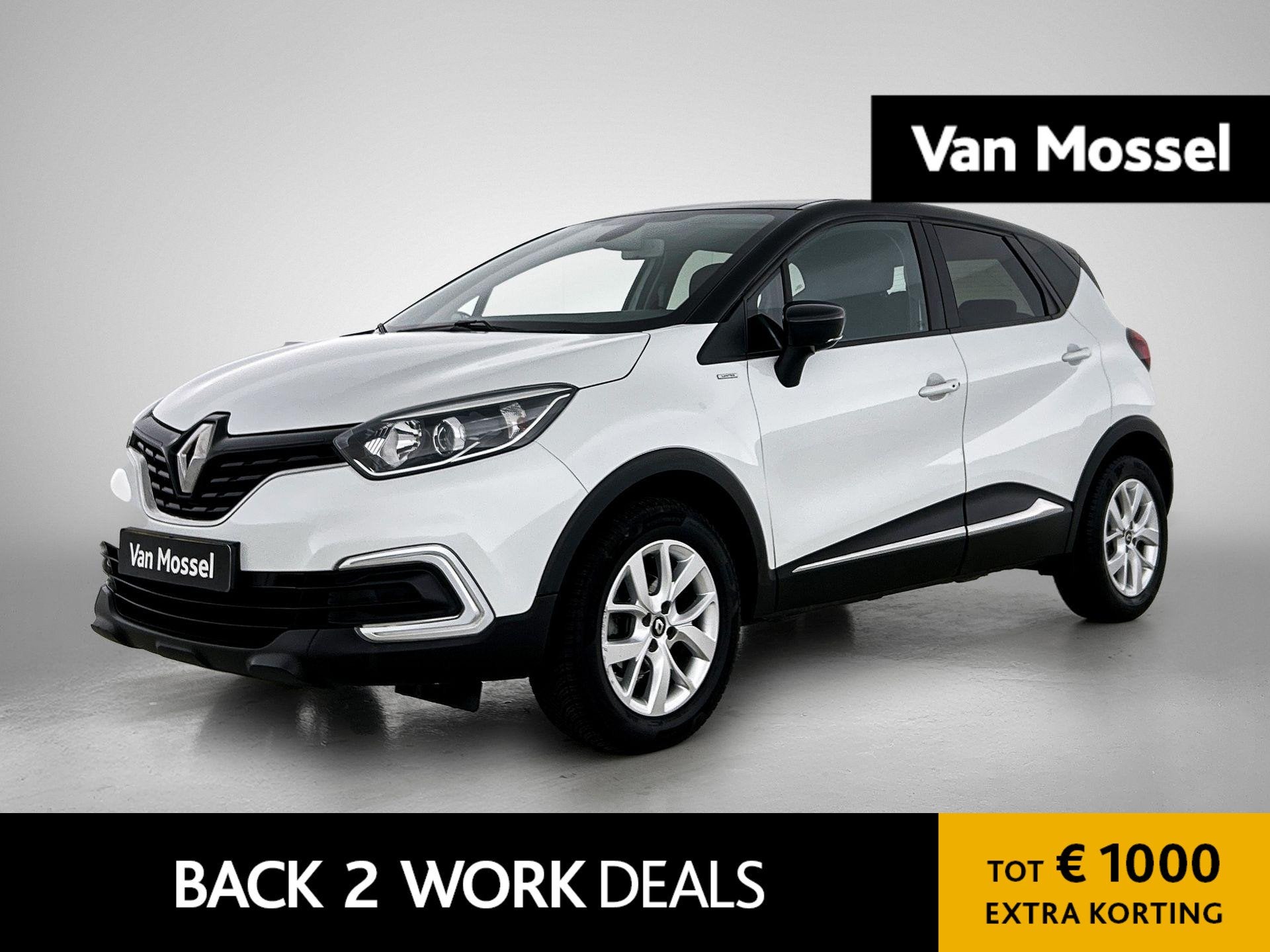 Renault Captur 0.9 TCe Limited | NAVIGATIE | KLIMAATREGELING, Auto's, Voorwielaandrijving, Stof, Gebruikt, Euro 6