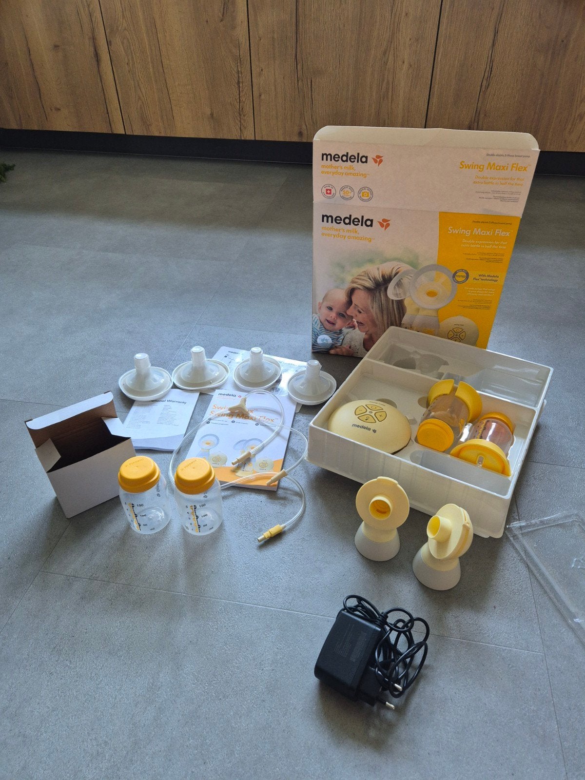 Medela Swing Maxi Flex, Ophalen, Borstkolf