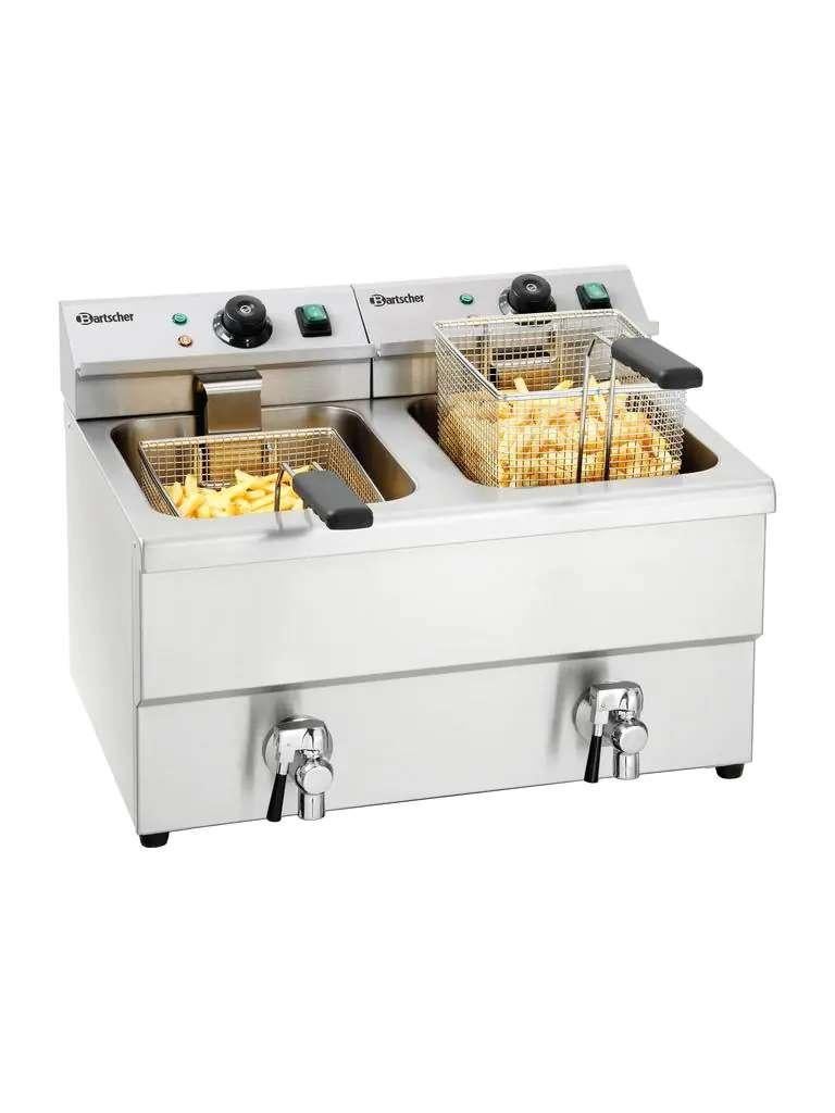 friteuse, 4 liter of meer, Ophalen, Gebruikt, Duo-friteuse