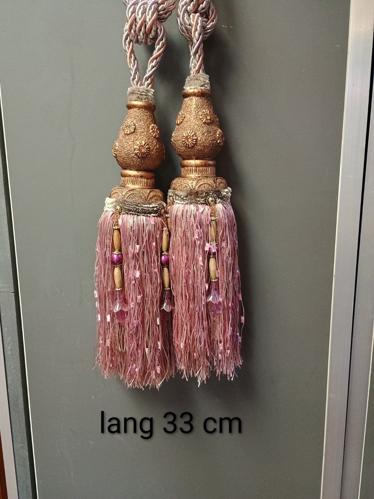 2 grote gordijn kwasten, Ophalen of Verzenden
