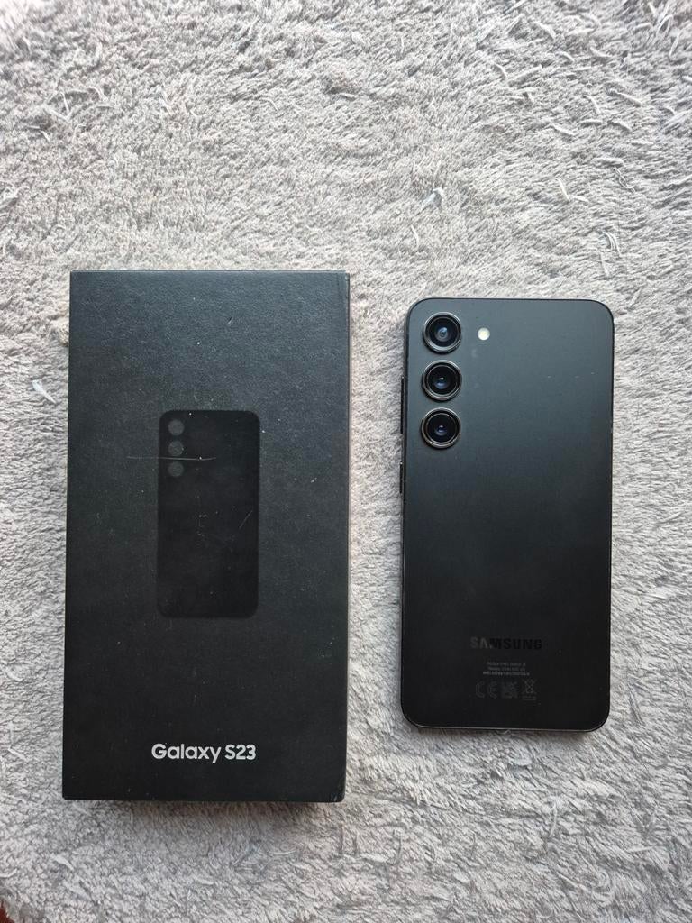 Galaxy S23, Telecommunicatie, Mobiele telefoons | Samsung, Ophalen, Zwart, Touchscreen, Zo goed als nieuw