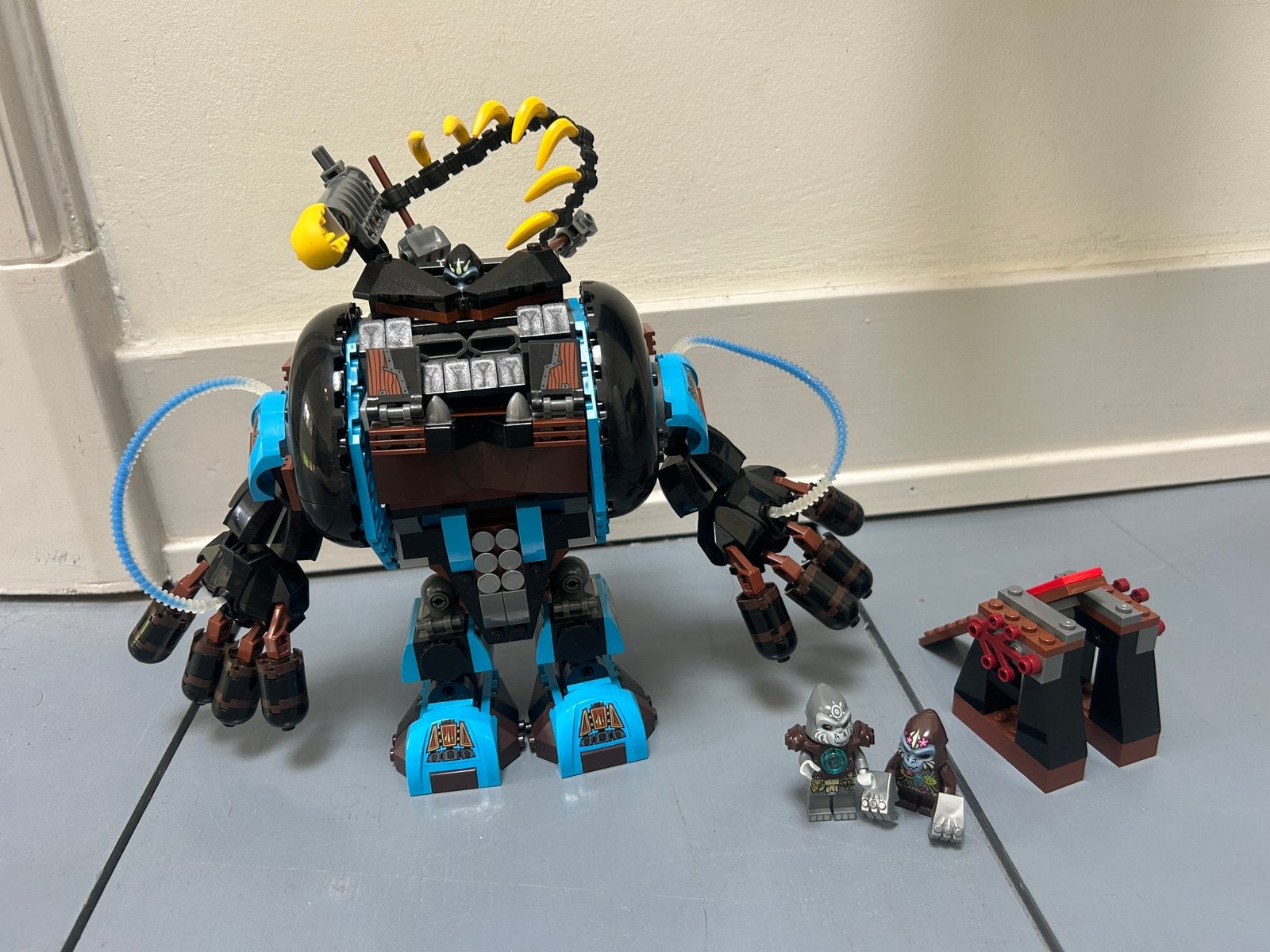 LEGO chima 70008 Gorzans Gorilla Striker, Gebruikt, Overige thema's, Ophalen of Verzenden, Duplo