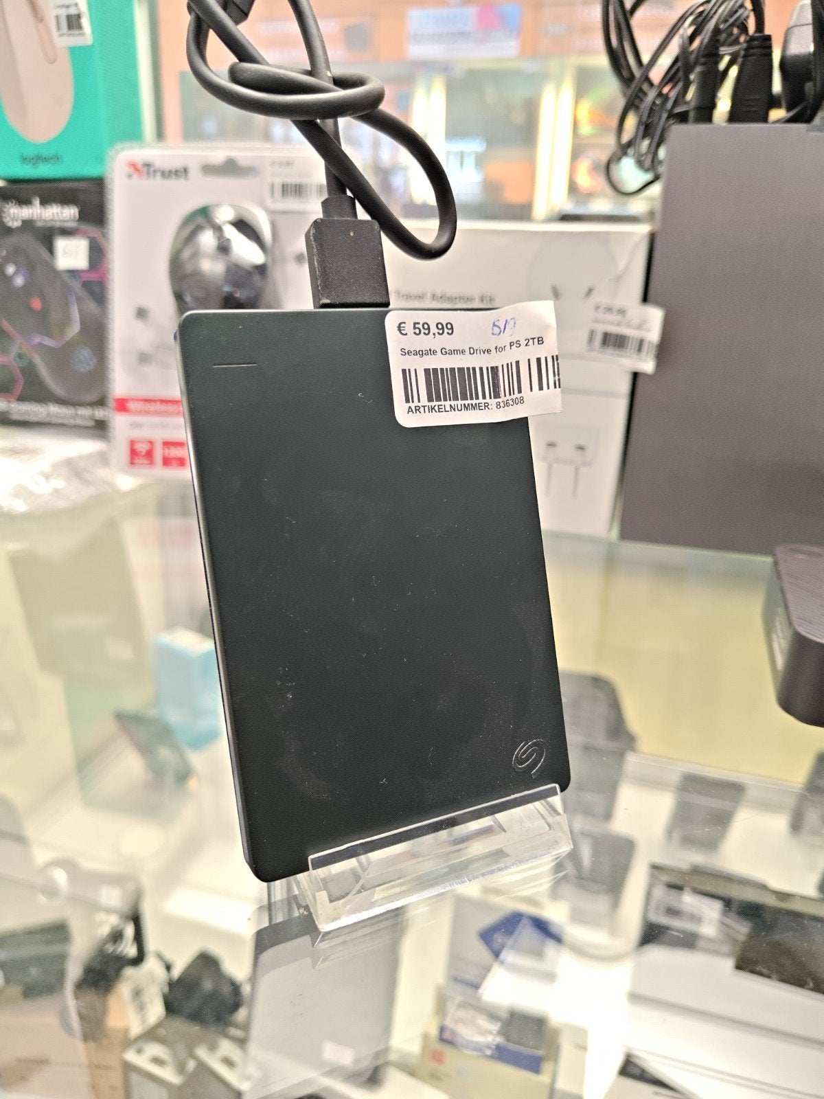 Seagate Game Drive voor PS4 2TB Externe Harde Schijf, Ophalen of Verzenden, Gebruikt