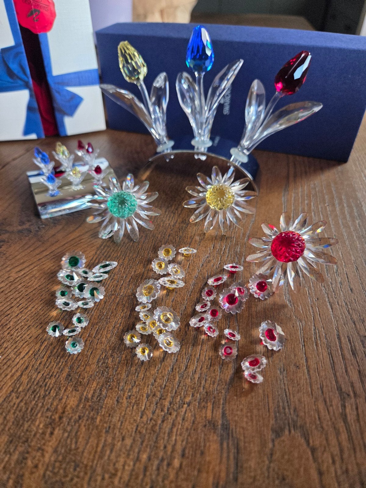 Swarovski Kristallen Bloemen en Tulpen Decoratie, Verzamelen, Swarovski, Ophalen of Verzenden, Zo goed als nieuw, Huisaccessoire