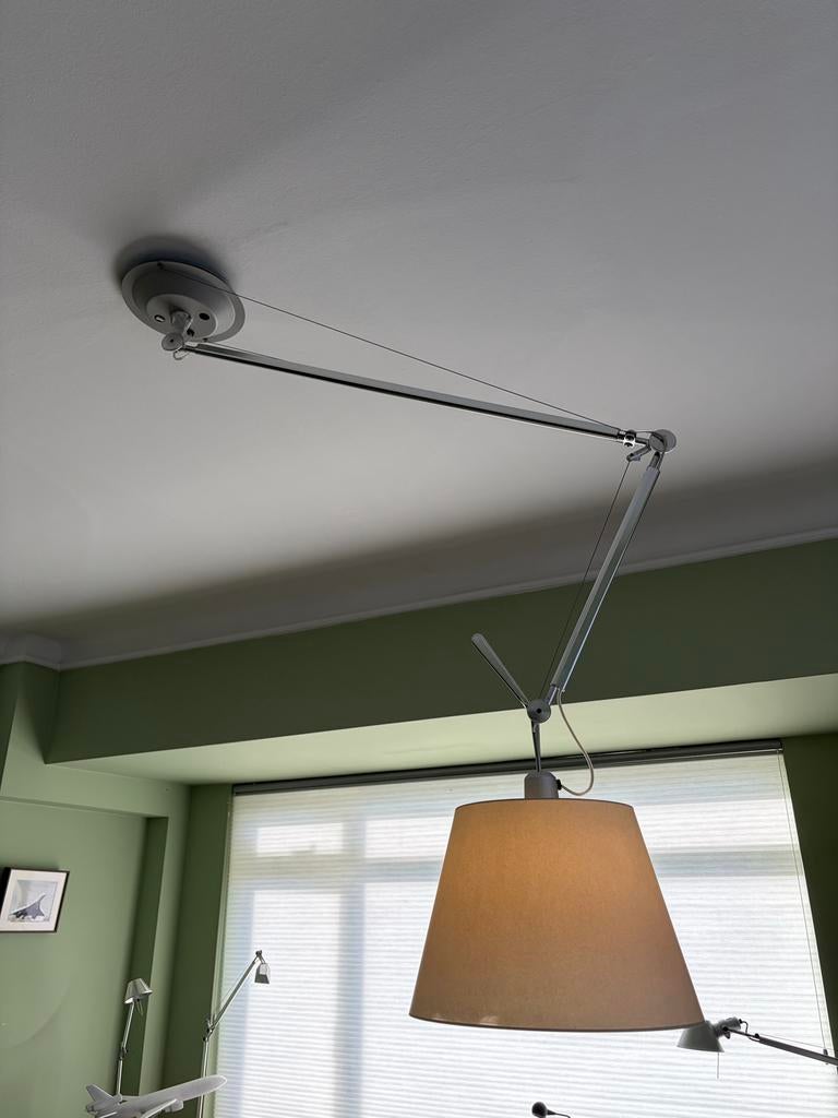 Artemide Tolomeo Descentrata Sospensione - perkament kapØ36c, Gebruikt, Artemide, Minimalistisch, architect,, Nvt, tweedehands