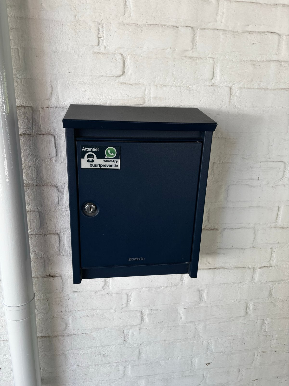 Brabantia brievenbus - Donkerblauw, Ophalen, Zo goed als nieuw