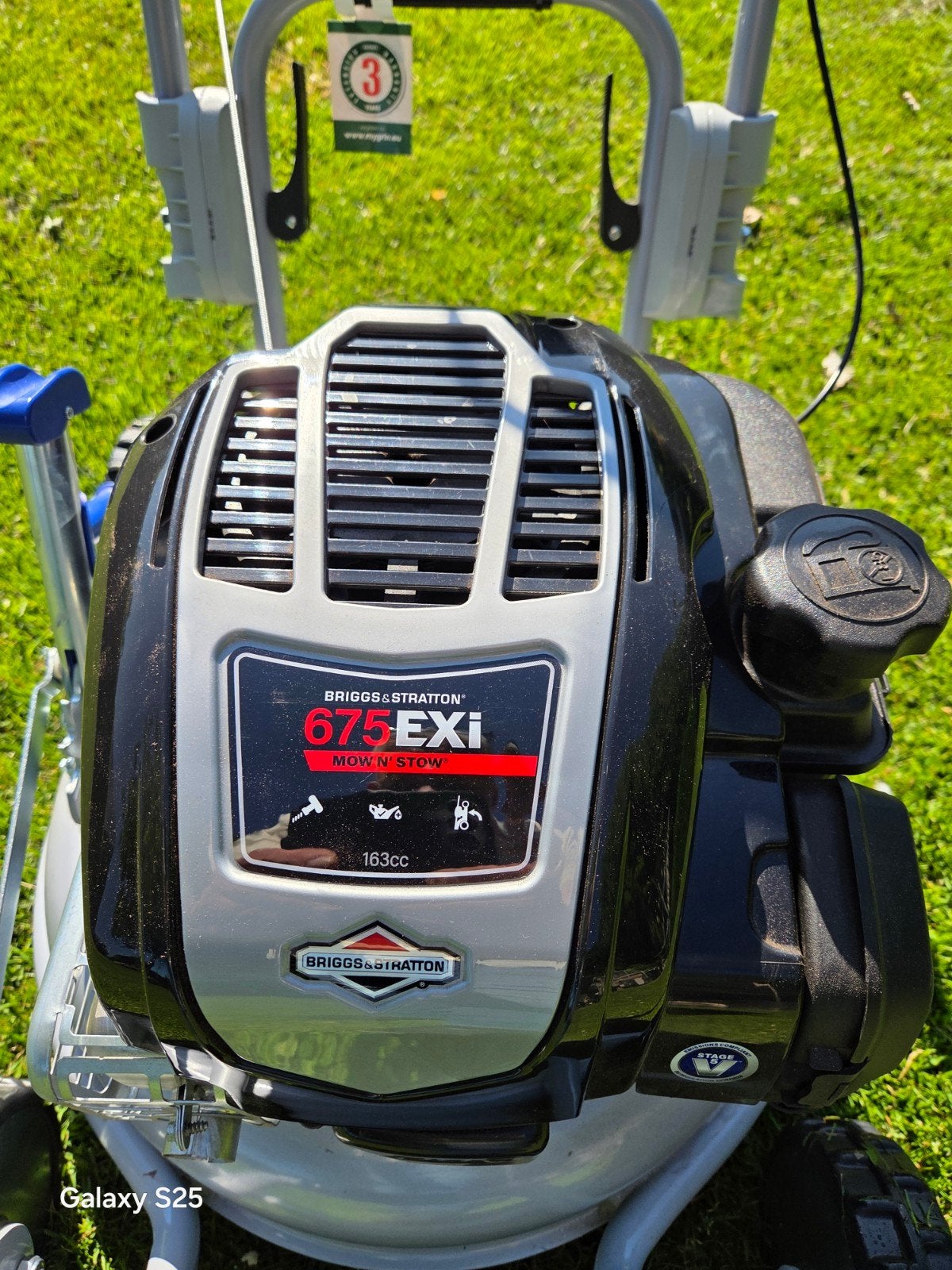 Grin Benzinemaaier met Briggs & Stratton 675EXi Motor nieuw!, Ophalen, Cirkelmaaier, Grin, Nieuw