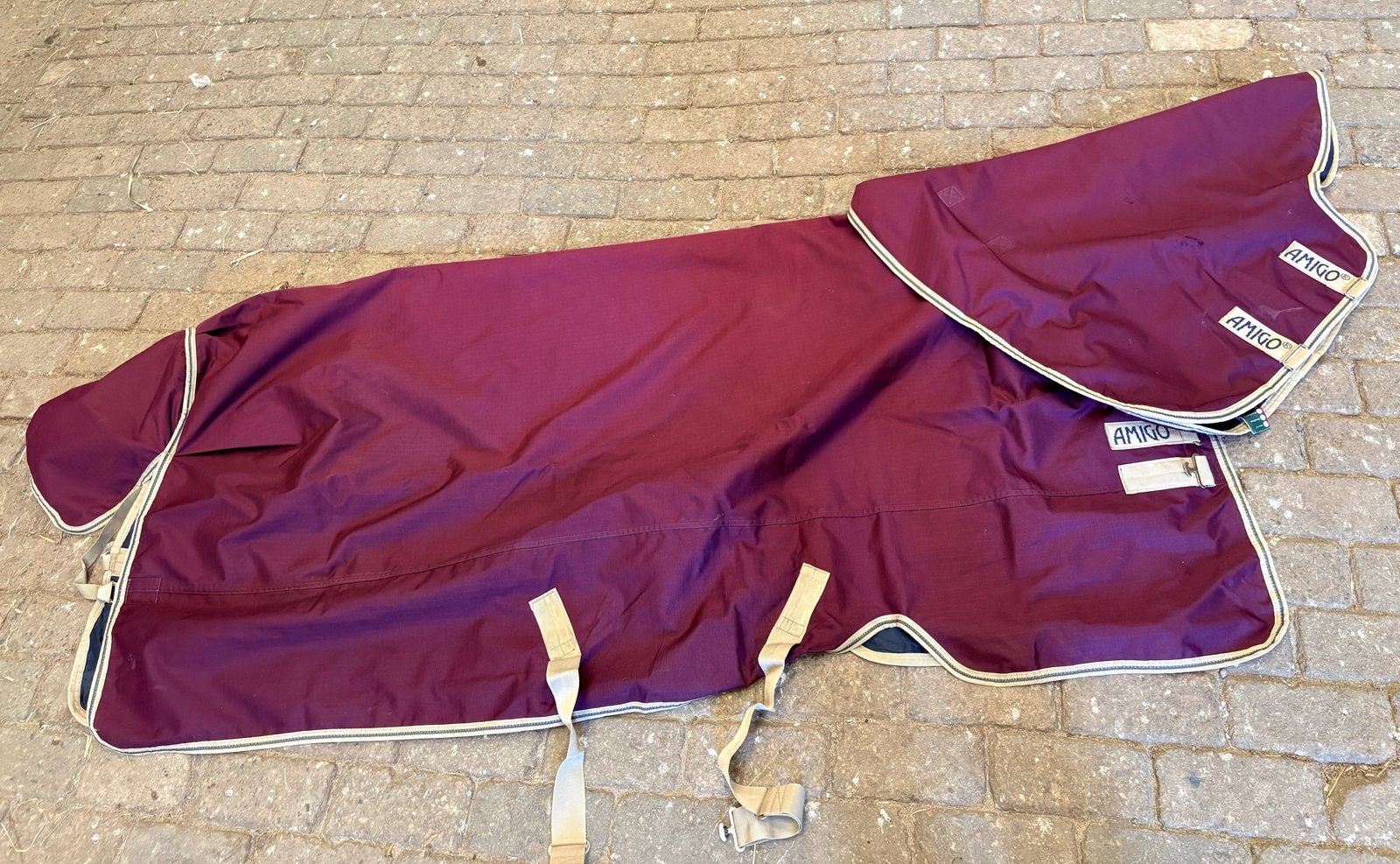 Amigo regendeken met hals, 100 g, Gebruikt, Ophalen of Verzenden, Regendeken