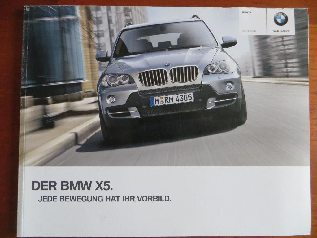 BMW X5 (2009) met 2 bijlagen, Ophalen of Verzenden, Nieuw, BMW
