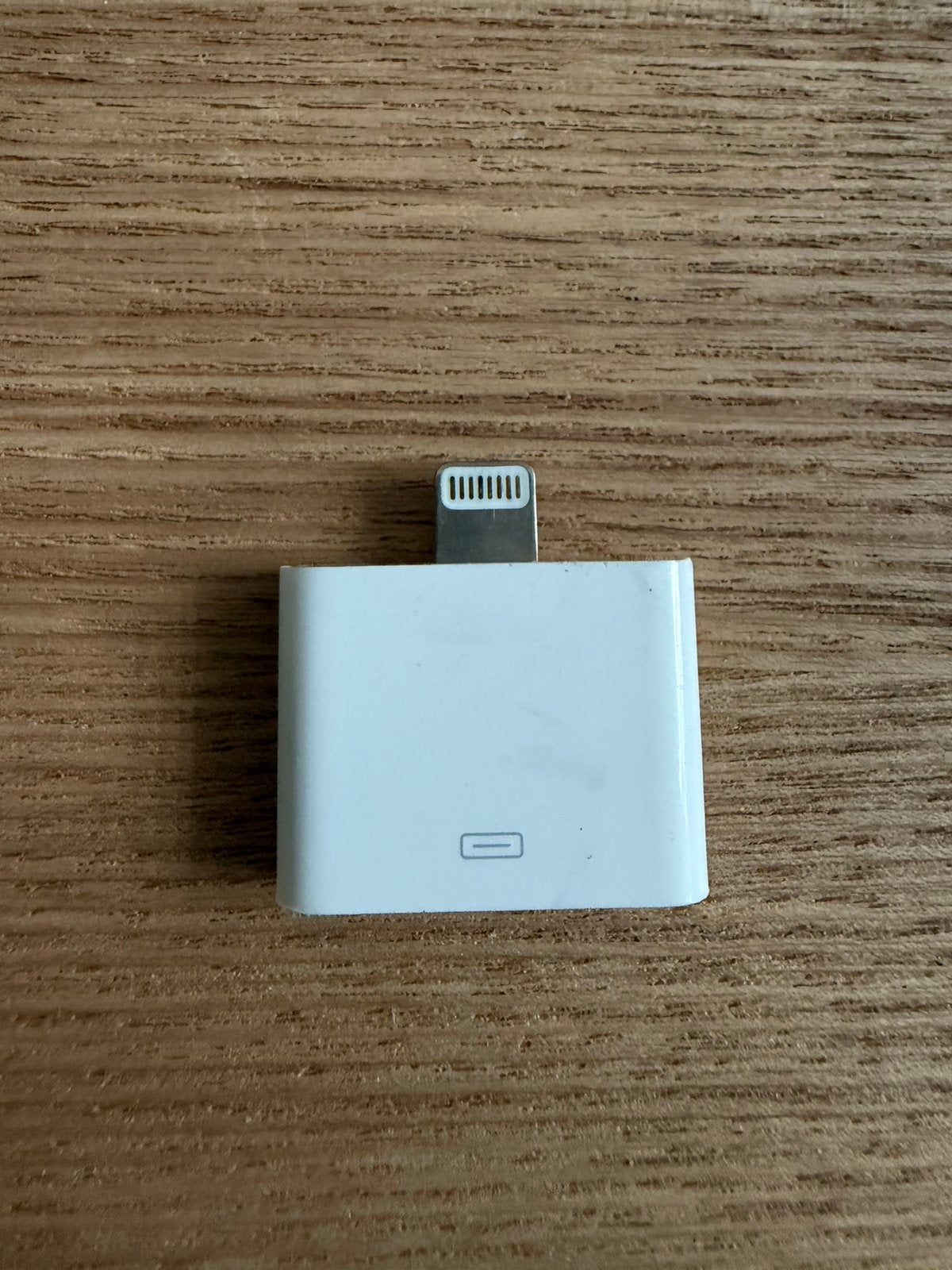 Apple Lightning naar 30 pins adapter origineel van Apple, Ophalen of Verzenden, Gebruikt, Overige typen, Apple