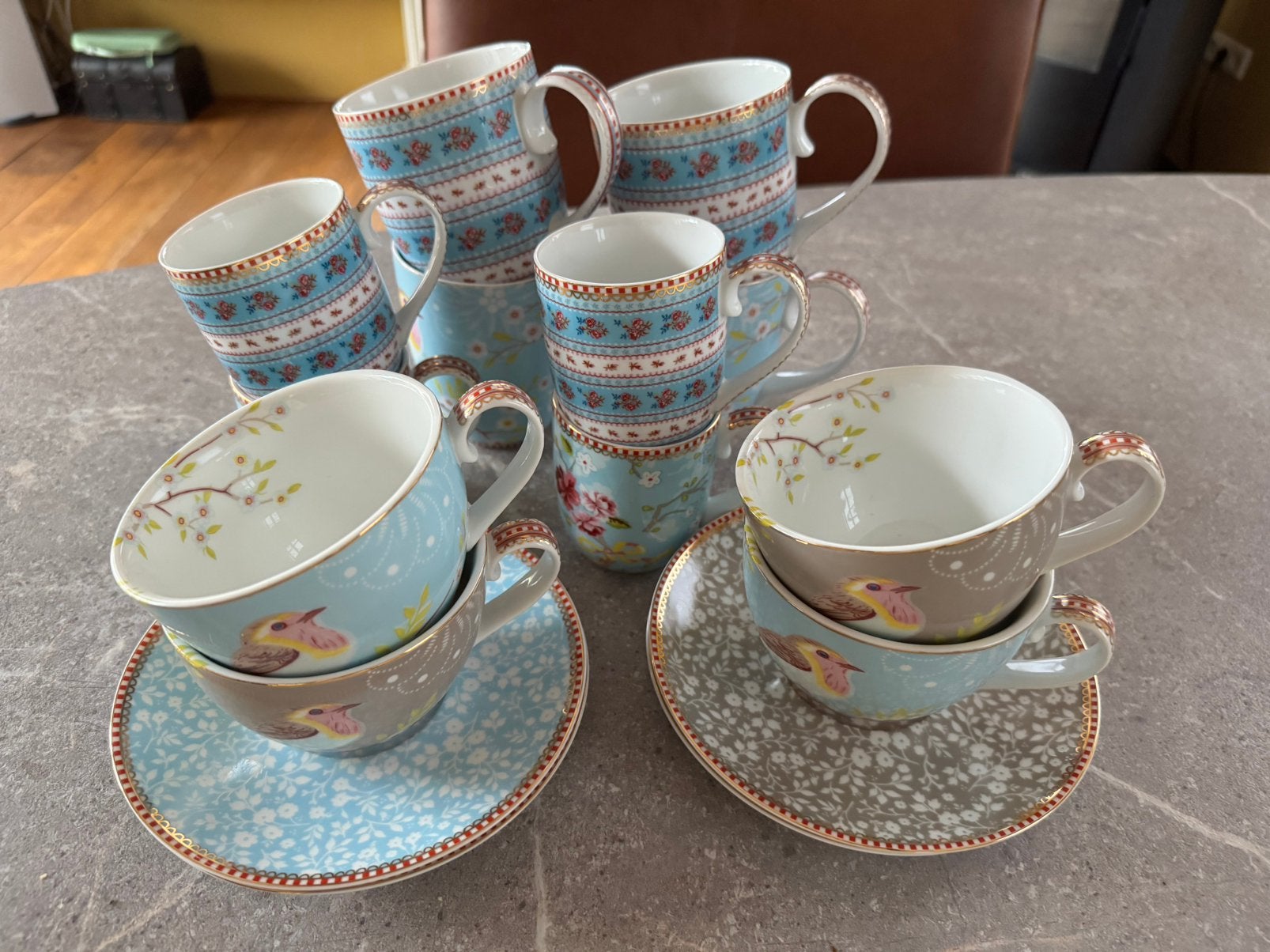 Pip kopjes, Antiek en Kunst, Antiek | Servies compleet, Ophalen