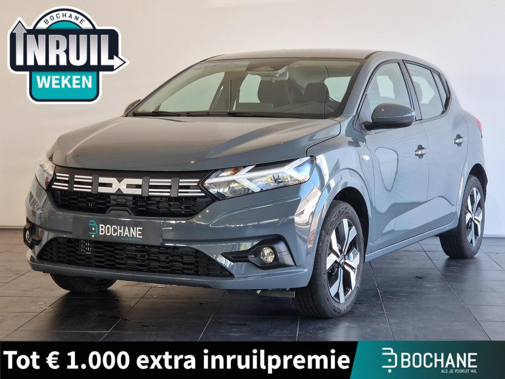 Dacia Sandero 1.0 TCe 90 Journey AUTOMAAT | ACHTERUITRIJCAME, Auto's, Dacia, Stof, Gebruikt, Met garantie (alle), 1073 kg