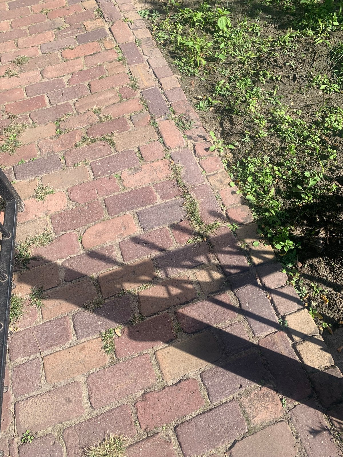 Oud gebakken klinkers 10 duimers voor tuin of terras, Ophalen, Overige materialen, Gebruikt, Klinkers