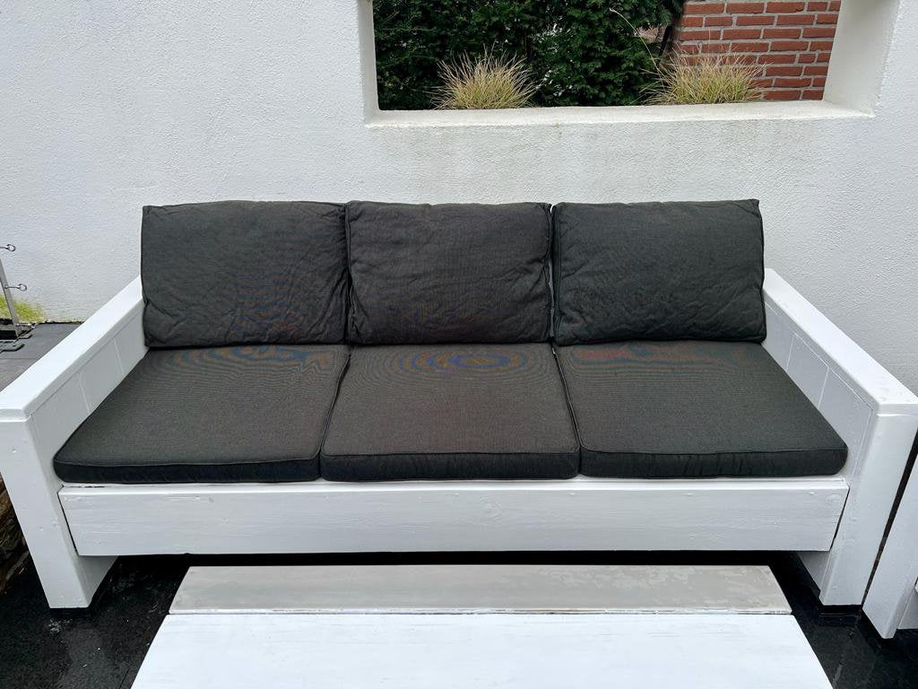 Nieuw 5 Madison loungekussen set luxe zit 60x60cm rug 60x40, Ophalen, Zo goed als nieuw
