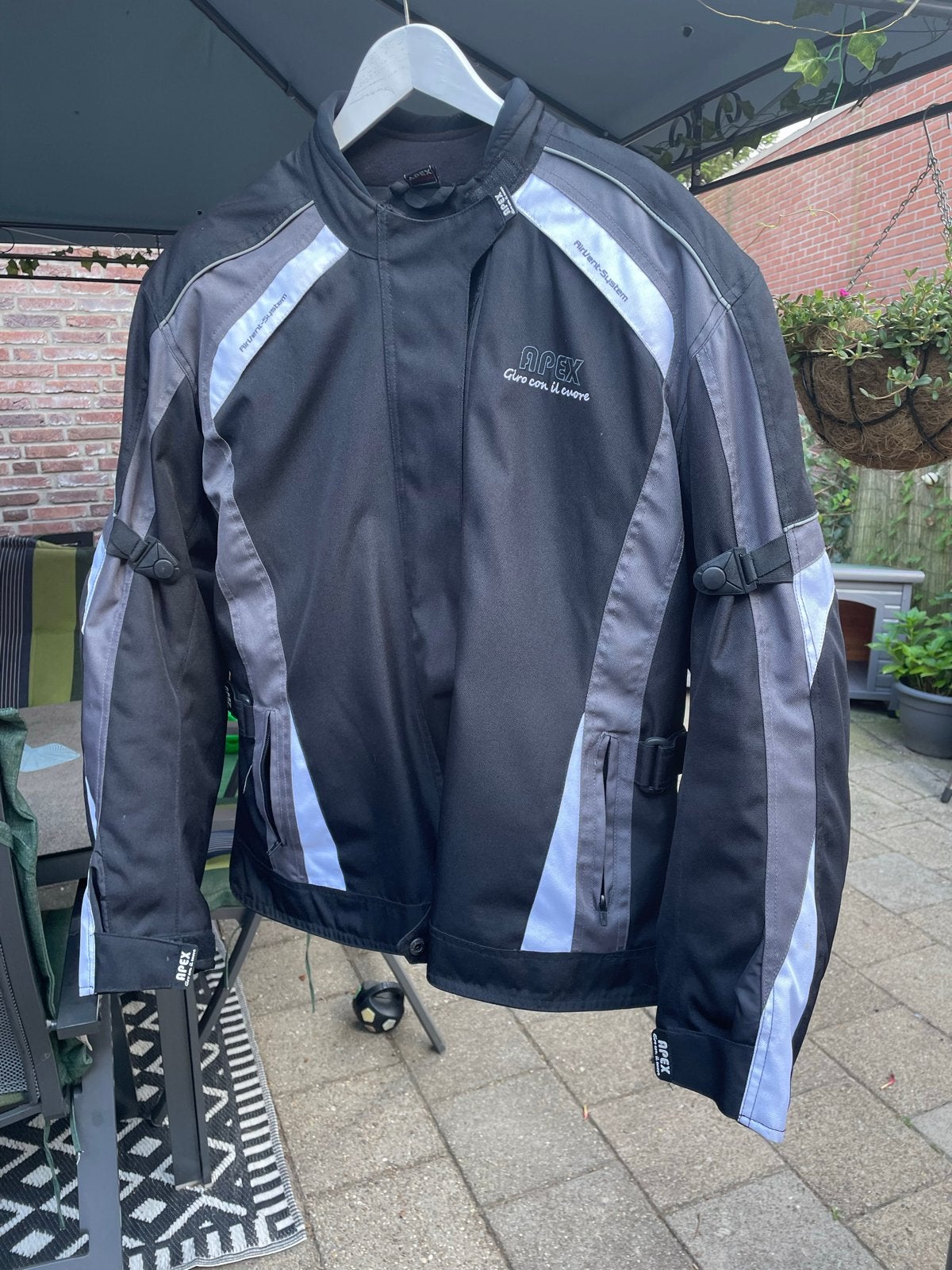 APEX Textiel Motorjas - Maat 5XL, Motoren, Ophalen of Verzenden, Tweedehands, Heren, Jas | textiel