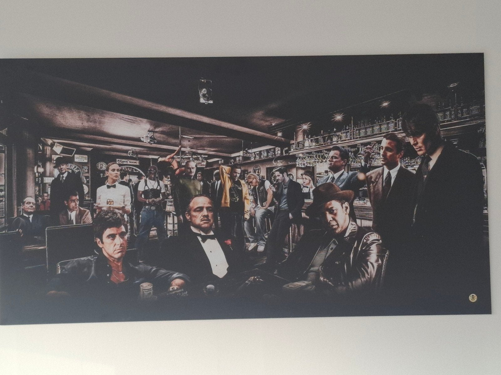 Te koop maffia schilderij, Ophalen of Verzenden