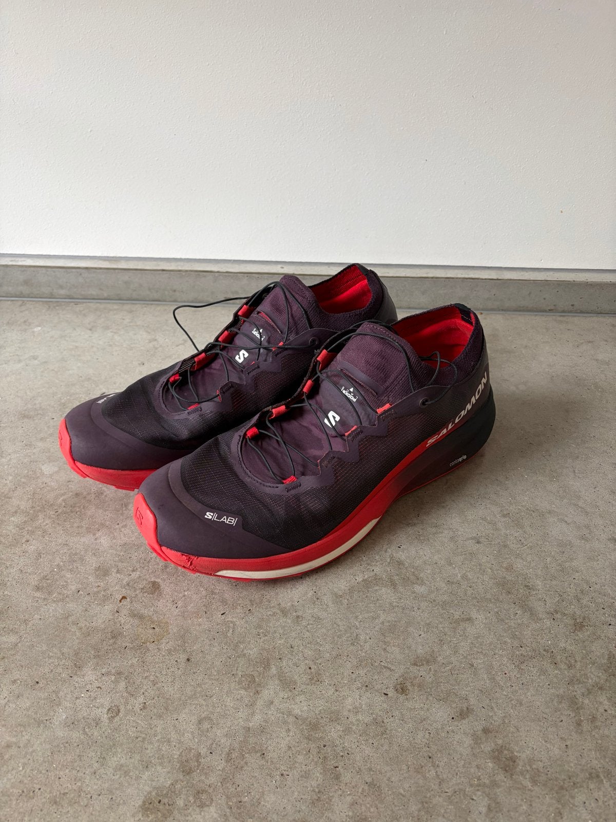 Salomon S/LAB Ultra3 hardloopschoenen - Maat 45 1/3, Overige merken, Gebruikt, Hardloopschoenen, Ophalen of Verzenden