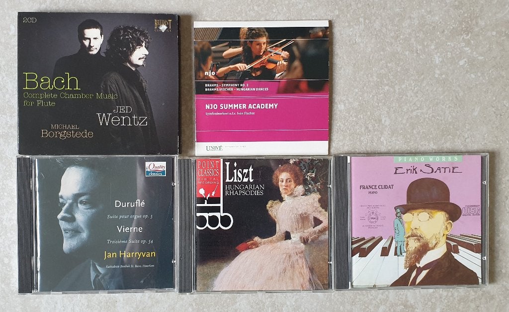 Diverse cd's klassiek, Cd's en Dvd's, Cd's | Klassiek, Ophalen of Verzenden, Romantiek, Zo goed als nieuw, Overige typen