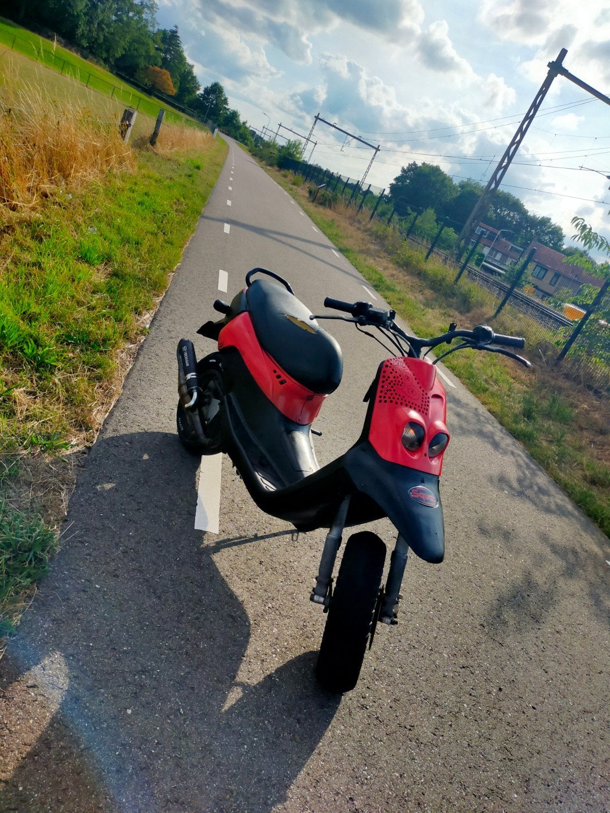 Peugeot squab (zonder kenteken) 70cc WAARDE PEILING, Ophalen, Tweetakt, Gebruikt, Maximaal 45 km/u