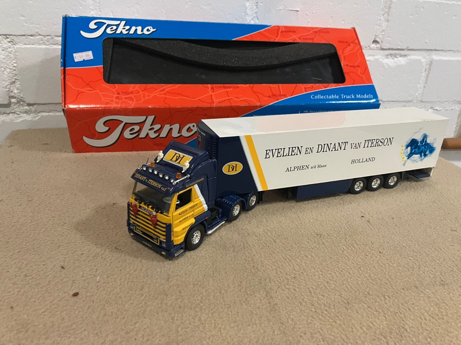 Tekno Scania Van Iterson, Verzenden, Zo goed als nieuw, Bus of Vrachtwagen, Tekno