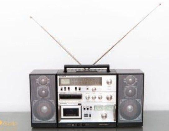 Telefunken studio 1M draagbare ghettoblaster boombox Germany, Audio, Tv en Foto, Ophalen
