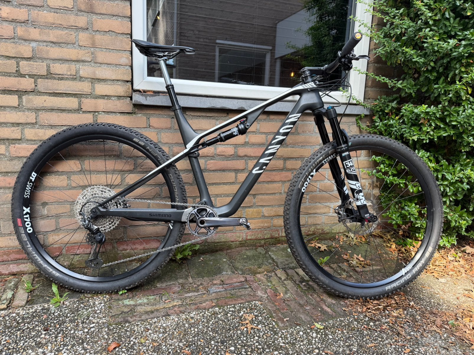 Canyon Lux CF SL carbon MTB; Shimano XTR, FOX Fully, maat L, Gebruikt, Schijfrem, 53 tot 57 cm, Ophalen