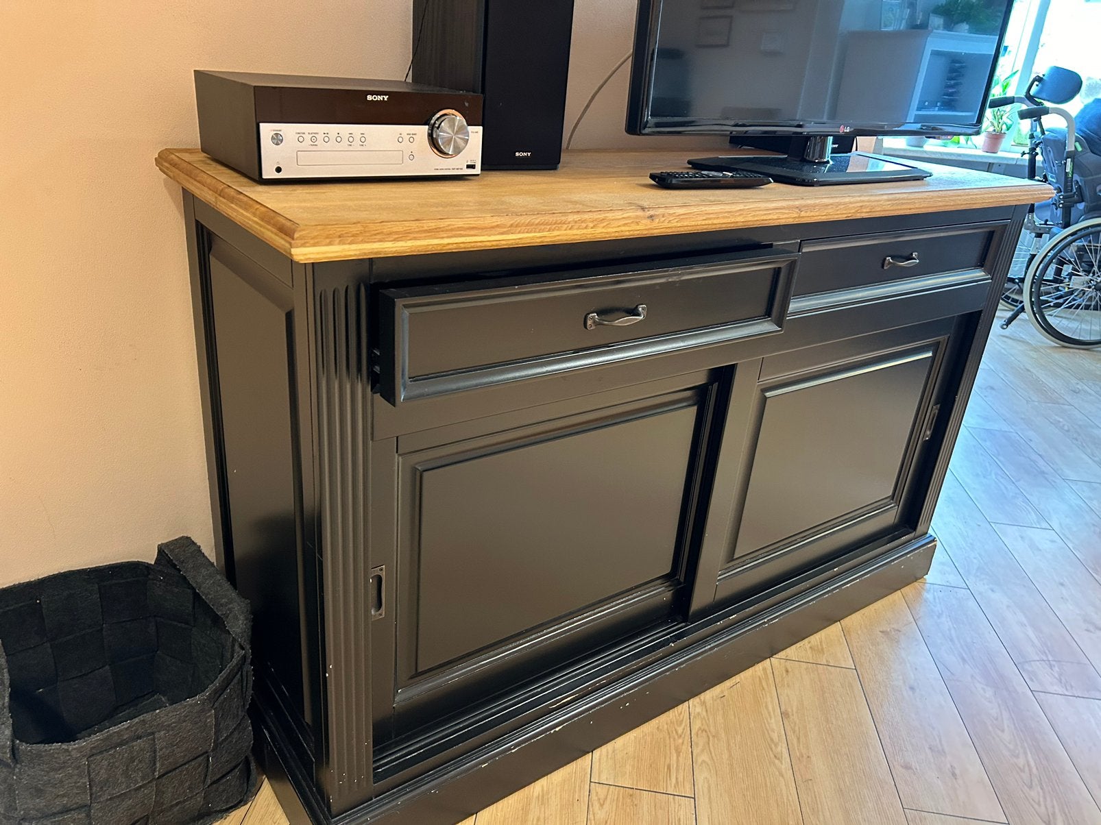 Dressoir, Ophalen, Zo goed als nieuw, 50 tot 75 cm, 100 tot 150 cm