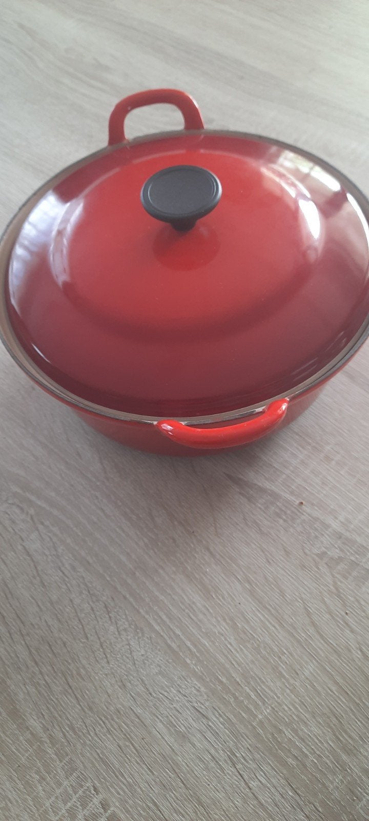Nieuwe le faitout Creuset braadpan 24 cm, 2.1 liter, Ophalen of Verzenden, Nieuw, Gietijzer