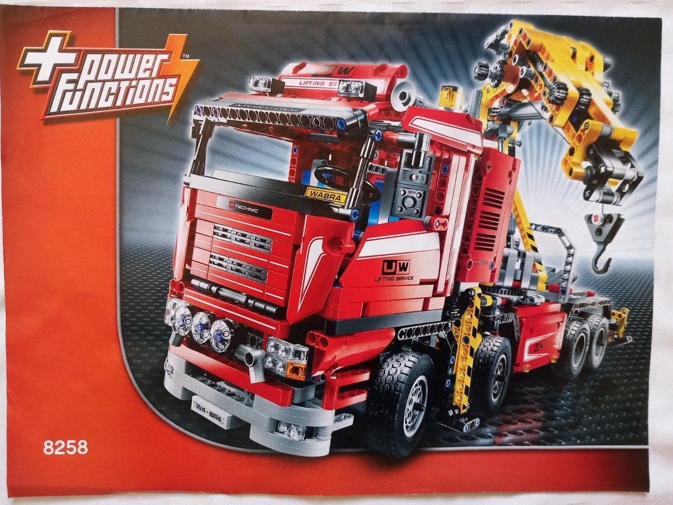 Lego Technic 8258, Lego, Ophalen of Verzenden, Zo goed als nieuw, Technic