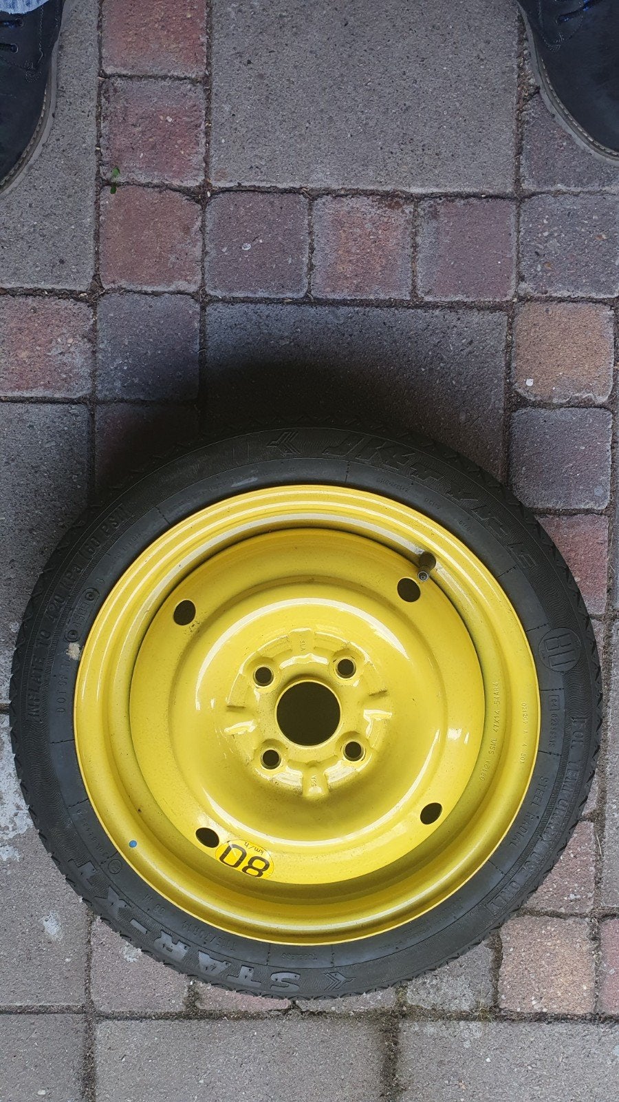 Thuiskomer nood reservewiel 115 x 70 R14, Auto-onderdelen, Ophalen, Nieuw