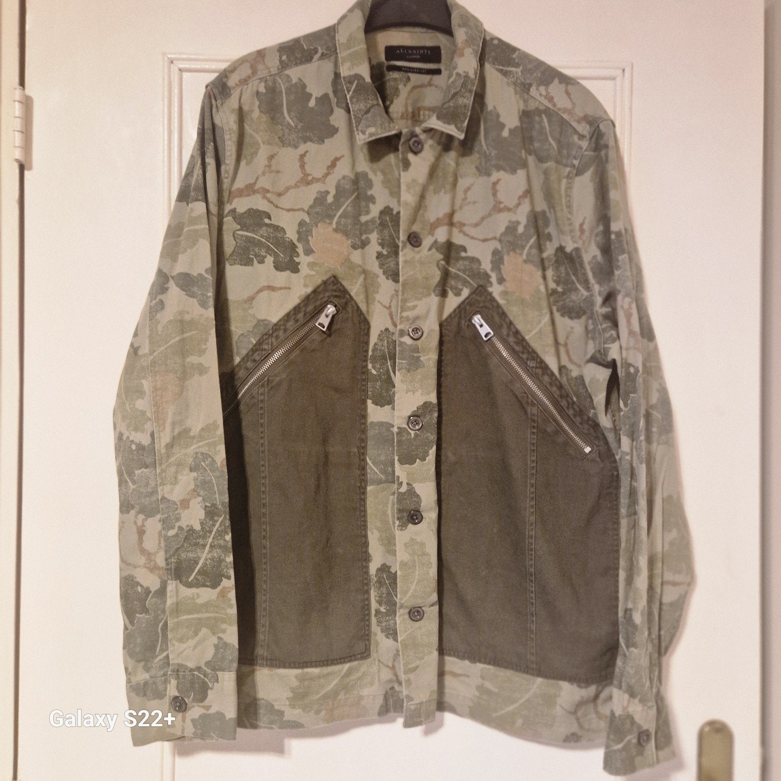 AllSaints Overshirt Camouflage XL, Maat 56/58 (XL), Ophalen of Verzenden, Zo goed als nieuw, AllSaints