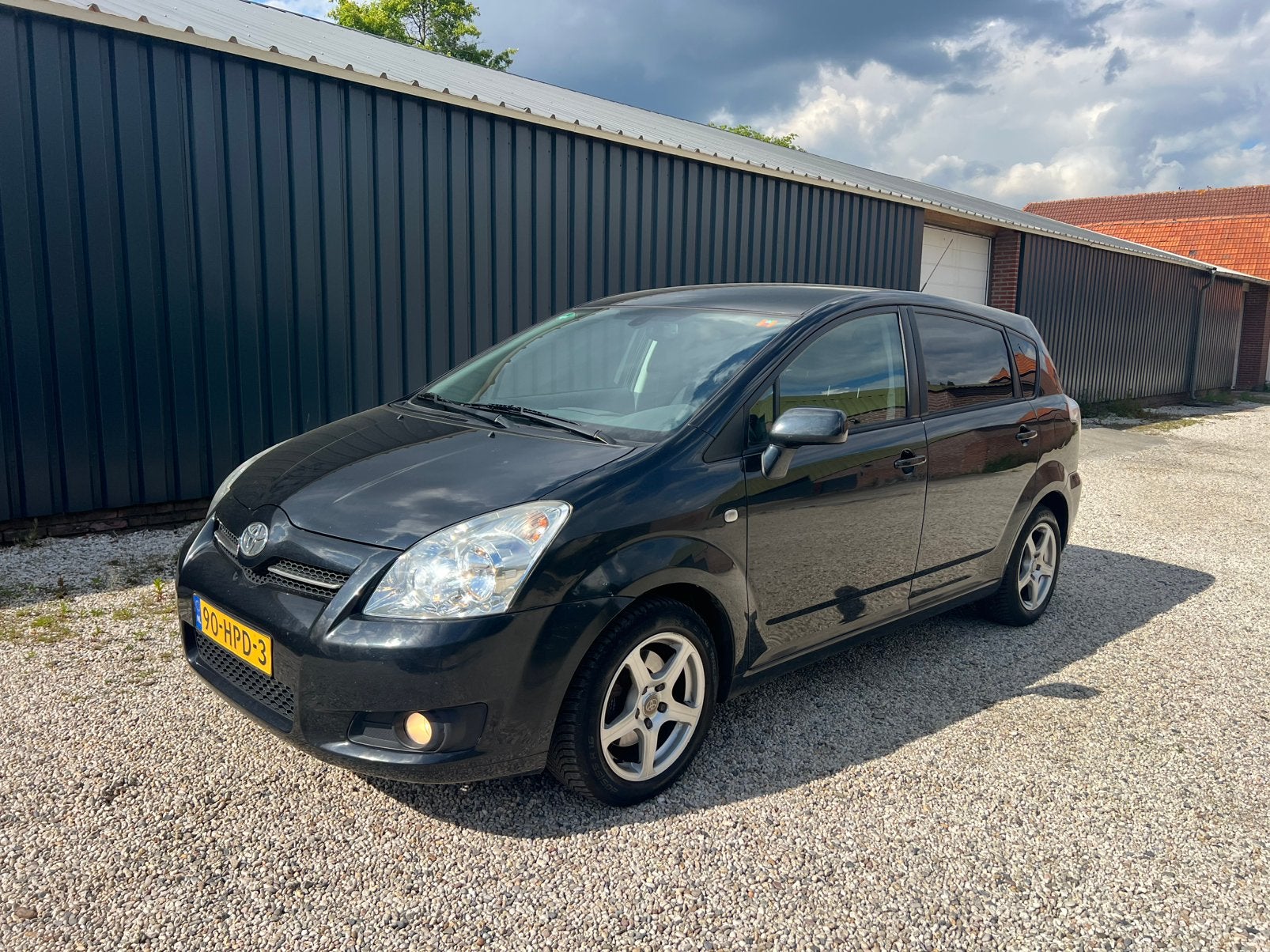 Toyota Corolla Verso 1.8 Vvt-i 5P 2009 Zwart AIRCO LPG-G3, 4 cilinders, 129 pk, Zwart, Origineel Nederlands