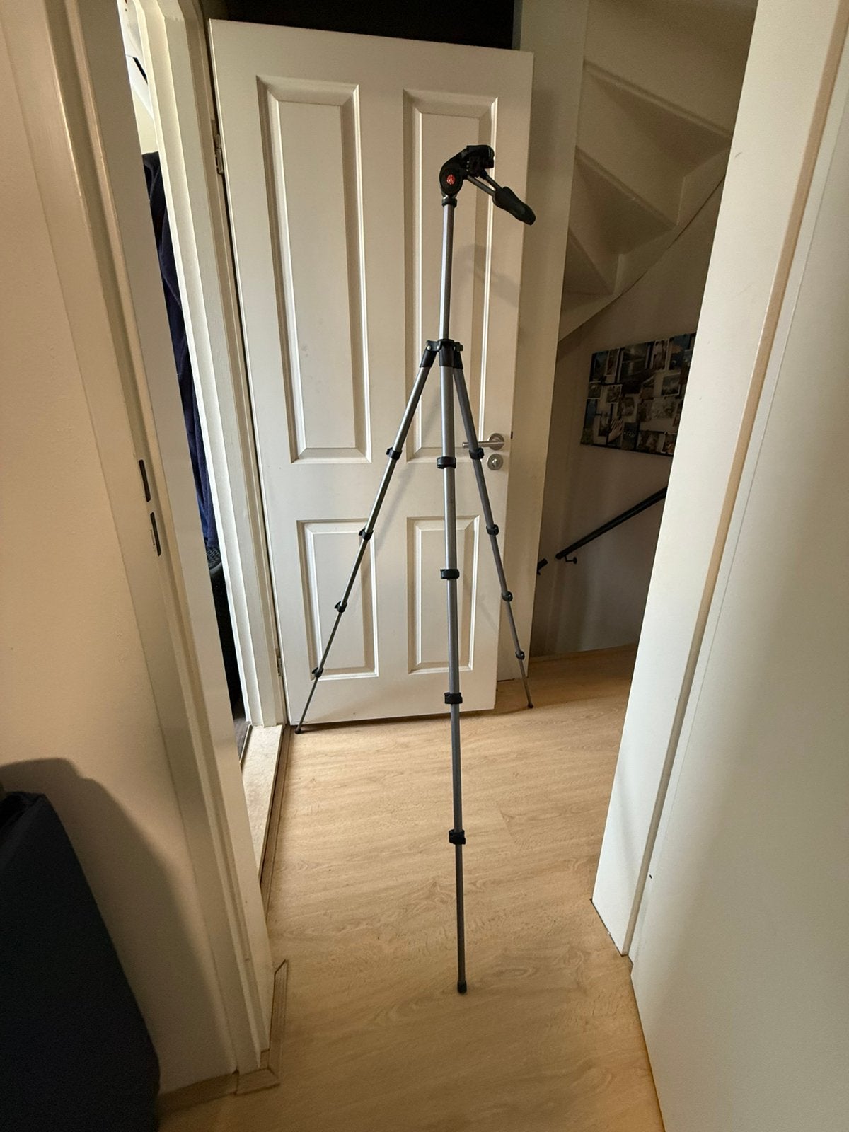 Manfrotto, Audio, Tv en Foto, Fotografie | Statieven en Balhoofden, Zo goed als nieuw, 150 tot 175 cm, Manfrotto, Ophalen of Verzenden