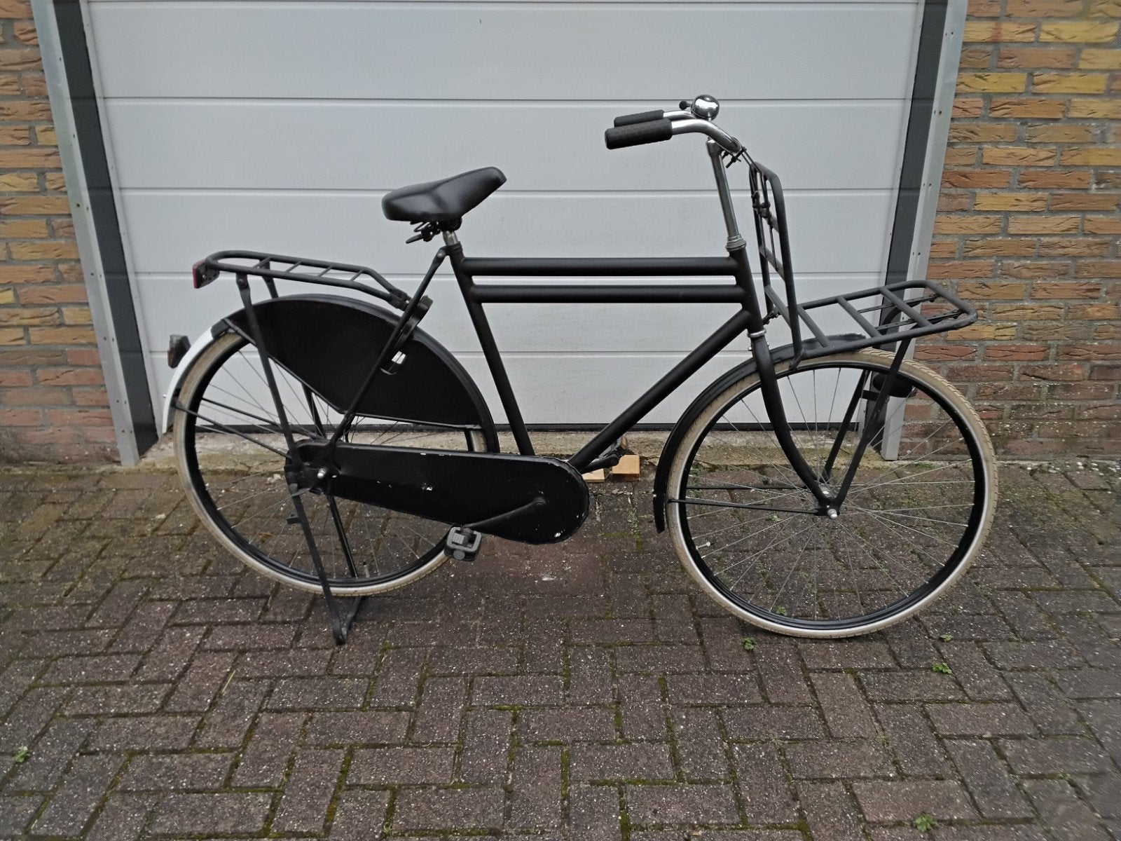 Herenfiets transporter, Fietsen en Brommers, Fietsen | Heren | Herenfietsen, Terugtraprem, Gebruikt, 57 tot 61 cm, Ophalen