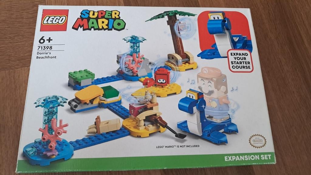 LEGO Mario "Dorrie's Beachfront" Extension set 71398, Overige thema's, Lego, Ophalen of Verzenden, Zo goed als nieuw