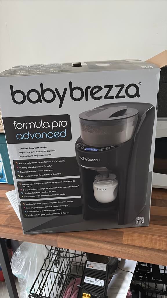 Baby brezza formula pro advanced, Ophalen of Verzenden, Zo goed als nieuw, Flessen- of potjesverwarmer