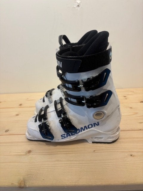 Salomon S/Max 60T Kinder Skischoenen maat 24-24,5(38) Netjes, Sport en Fitness, Skiën en Langlaufen, 160 tot 180 cm, Gebruikt