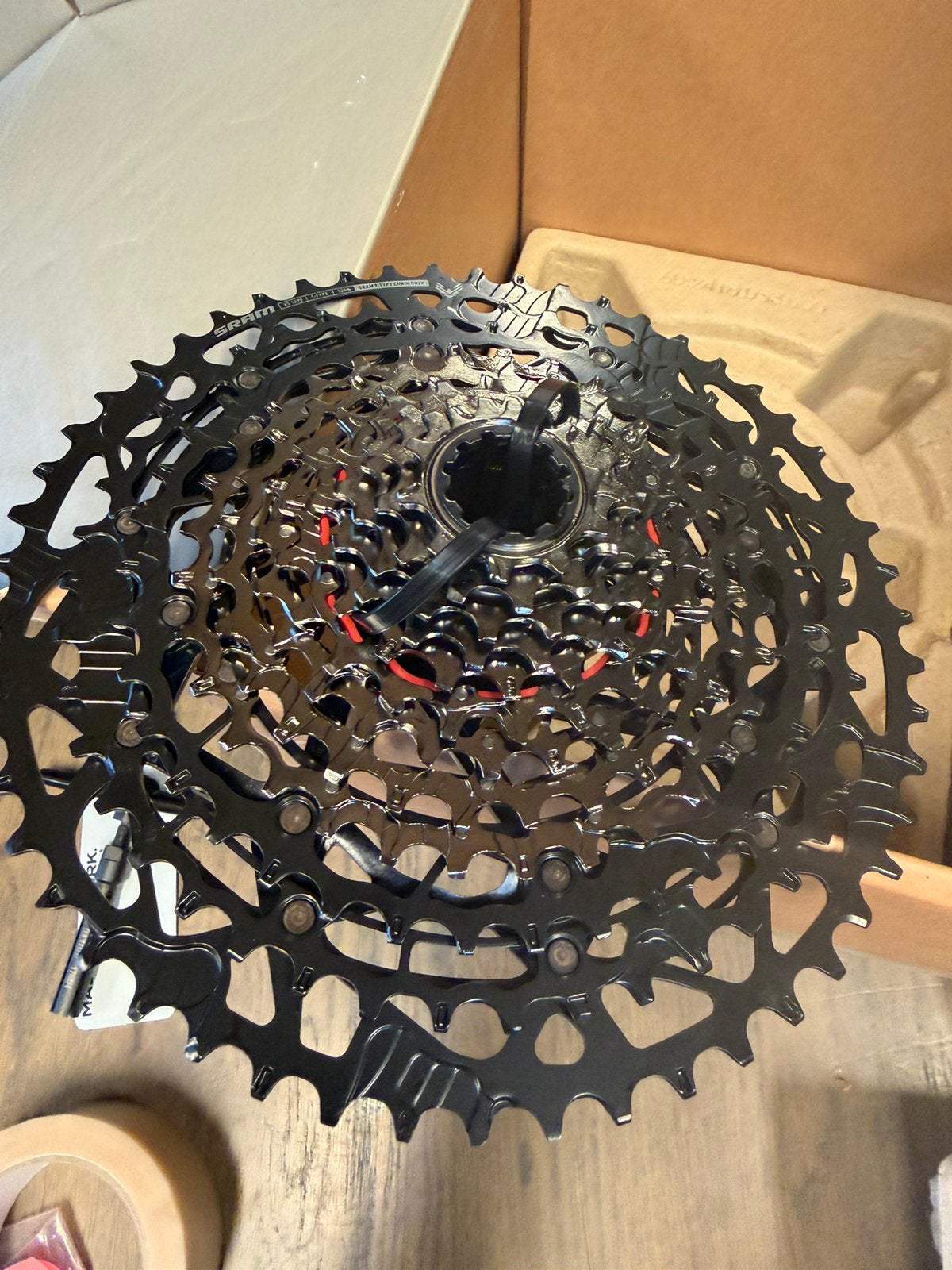 Sram 70 groepset met crankstel nieuw, Fietsen en Brommers, Nieuw, Ophalen of Verzenden, Derailleur of Ketting, Aluminium