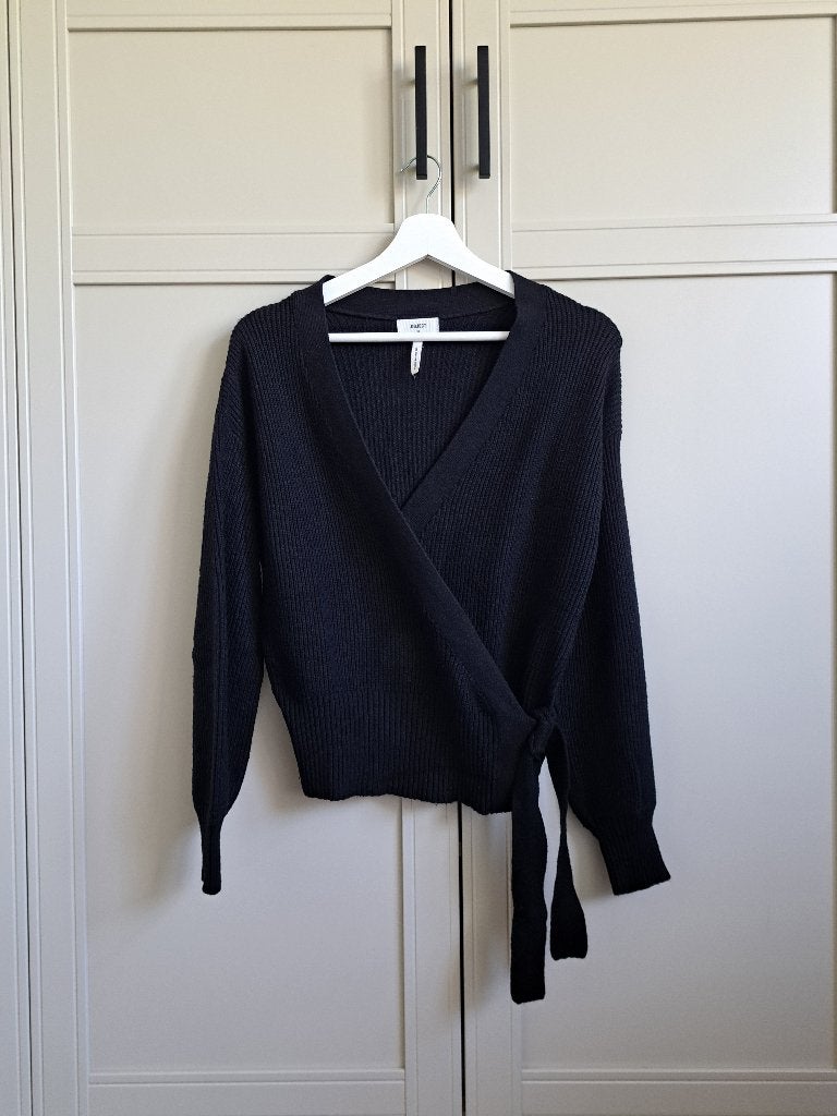 Zwart wikkelvest van Object, maat XS, Kleding | Dames, Zwart, Object, Ophalen of Verzenden, Zo goed als nieuw