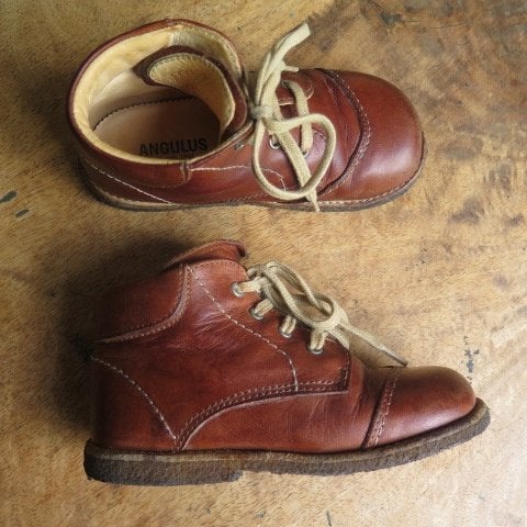 Kinderschoentjes, boots, Angulus maat 25, uitstekend, Gebruikt, Verzenden, Jongen of Meisje, Overige typen