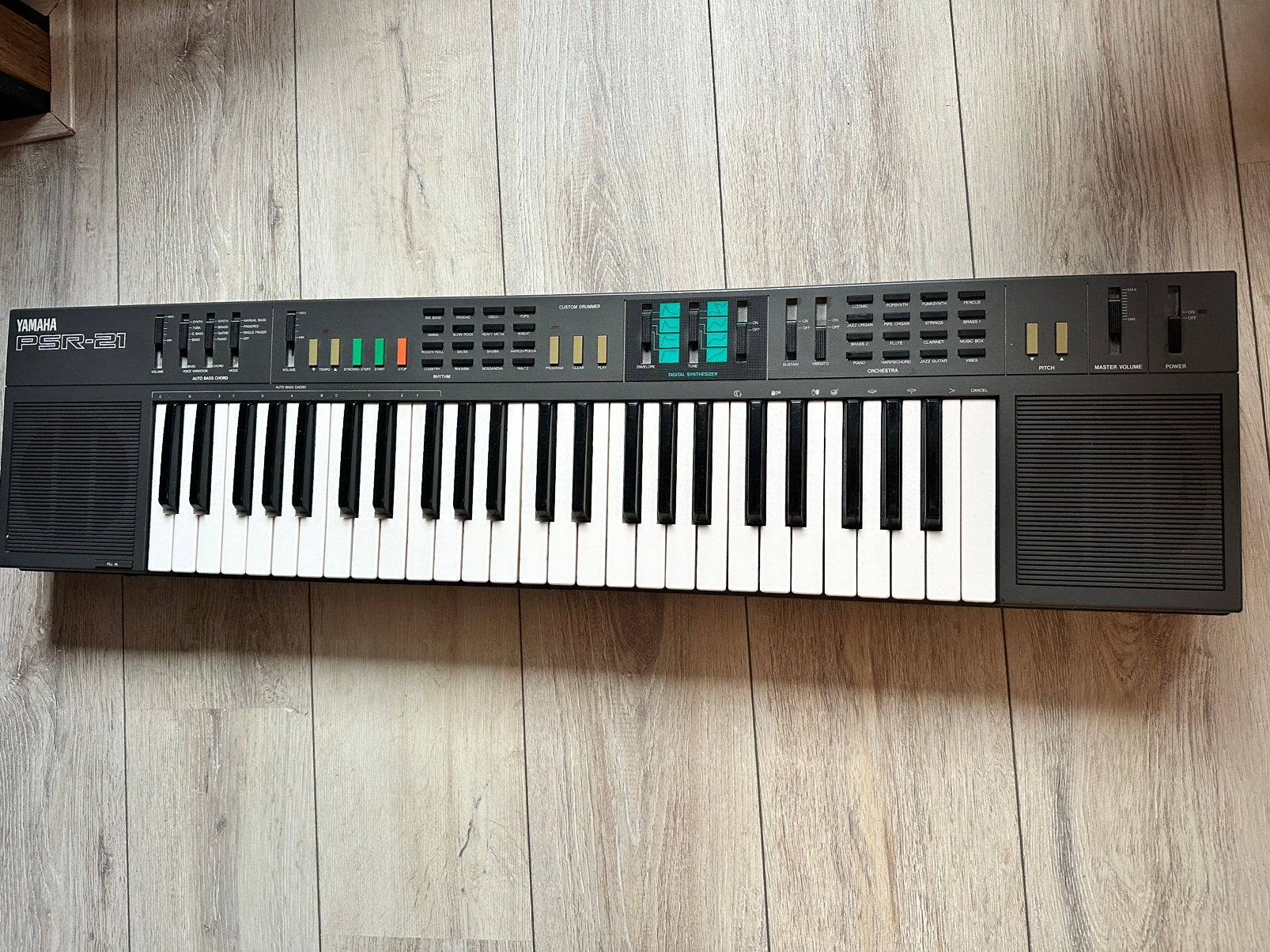 Yamaha PSR-21, Ophalen, Gebruikt